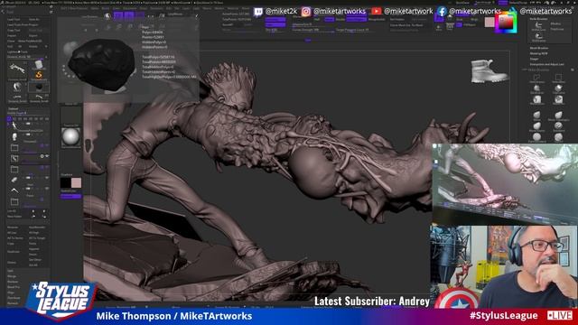 Mike T Artworks: Akira 1988 Anime Fan Art - Mike Thompson - ZBrush 2022 (Reupload) смотреть онлайн
