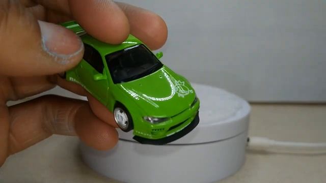 Mini GT Rocket Bunny Nissan Silvia S15 Green смотреть онлайн
