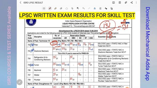 ISRO LPSC 2020 Results Announced | Shortlisted Candidates for Skill Test смотреть онлайн