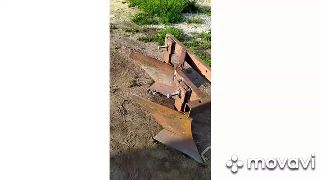 Саморобний плуг-2х25 до трактора Донг Фенг 404