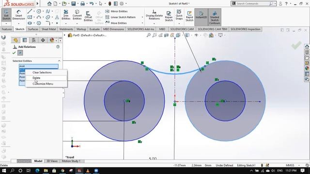 Chains and Sprocket Design Animation - SolidWorks Tutorial смотреть онлайн