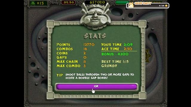 Zuma Deluxe: Полное прохождение смотреть онлайн