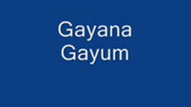Gayana Gayum Cover