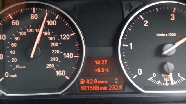 BMW 120d M Sport acceleration after remap 0-110mph смотреть онлайн