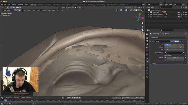 Моделирую персонажа для Wall Of Insanity 2 (Blender, Unity) смотреть онлайн