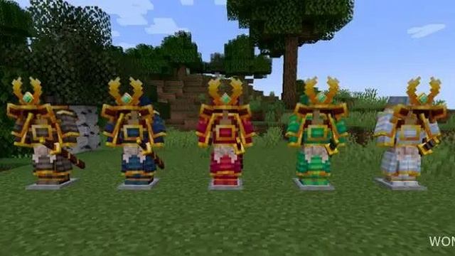 Скачать мод Мод на самурайское оружие и броню Epic Samurai's 1.19.2 смотреть онлайн