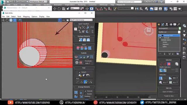 Time-lapse | carrom board modeling in 3Ds Max. смотреть онлайн