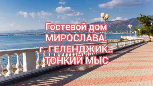 отдых в Геленджике 2020