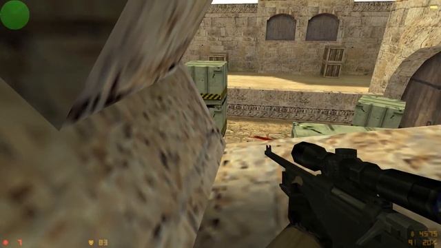 Cs 1.6: Играю с ботиками. смотреть онлайн