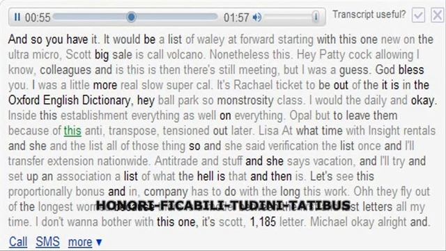 Google Voice: Long-ass Words смотреть онлайн
