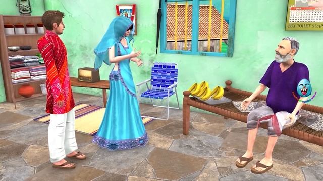 Banana Chips Kerala Special Chips Street Food Moral Stories Hindi Kahaniya New Funny Comedy Video смотреть онлайн