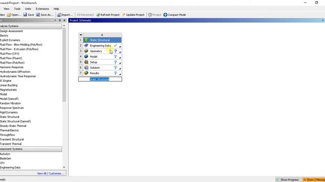 How to Import solid model in Ansys (Static structural Analysis 1) смотреть онлайн