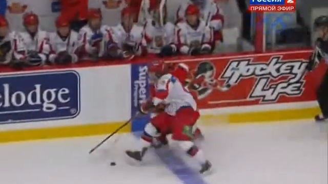 Poirier crusher Petrakov (QMJHL - Russia) Subway Super Series 2013. Game 2. смотреть онлайн