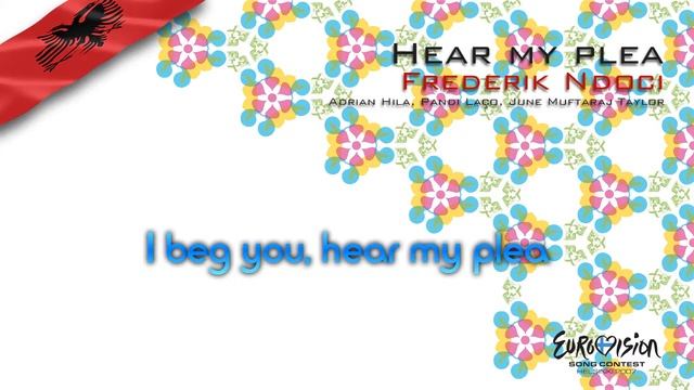 Frederik Ndoci - Hear My Plea Albania - Instrumental version