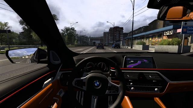 Euro Truck Simulator 2 | BMW 6-Series GT G32 | POV DRIVING смотреть онлайн