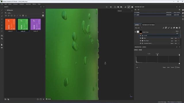 How to create water drops and condensation effects using Substance Painter смотреть онлайн