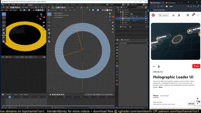 Creating motion graphics in blender - blender live stream смотреть онлайн