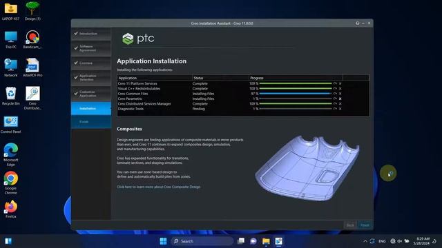 How to install PTC Creo Parametric 11.0.0.0 смотреть онлайн