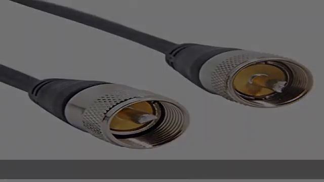 CB Radio Cable, PL259 Jumper, 3FT(1m) PL-259 UHF Male to Male Connector Coax RG58 Cable, 50 Ohm Low смотреть онлайн