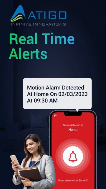 Smart Motion Detection - Atigo Security смотреть онлайн