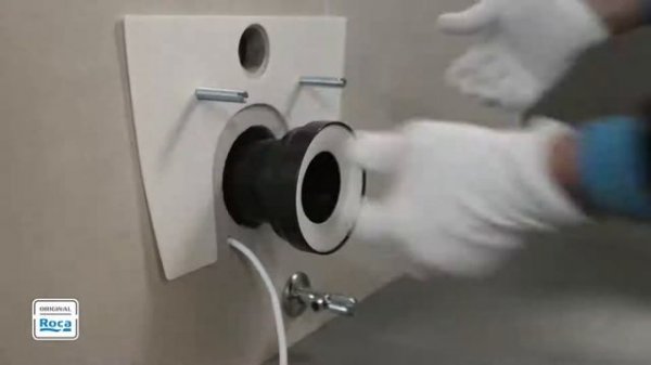 Roca In Wash® Inspira installatie douchewc wandcloset Frissebips