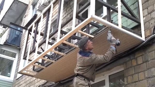 Расширение балкона в "Корпорации Уюта" смотреть онлайн