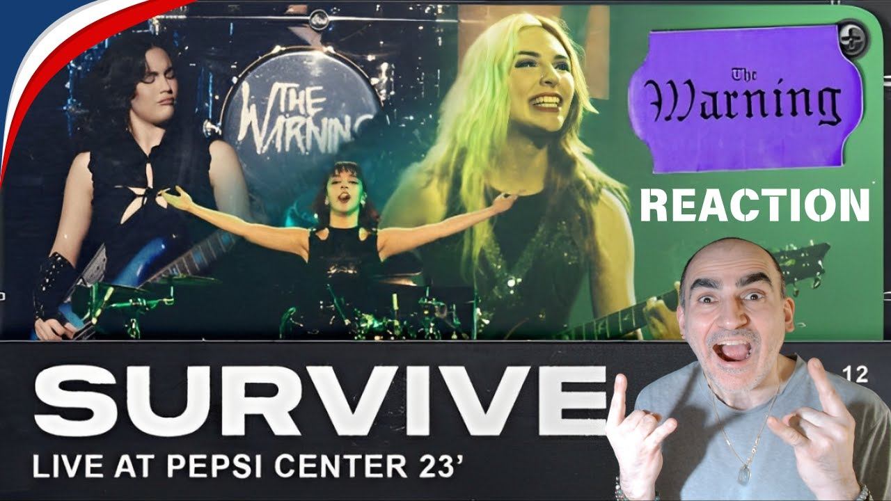 The Warning - Survive (Live from Pepsi Center CDMX)║ Réaction Française ! смотреть онлайн