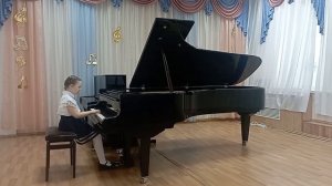 Лебедева Алена, 9 лет.Ирбитская ДМШ. Р.Фрике Веселая кукушка