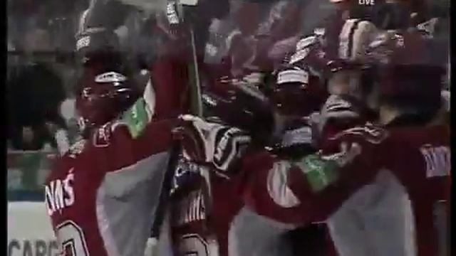 KHL Playoff Dinamo Riga vs SKA Sankpeterburg 4:2, 14.03.2010. смотреть онлайн