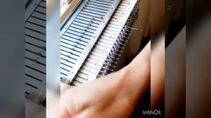 Край косичкой на вязальной машине