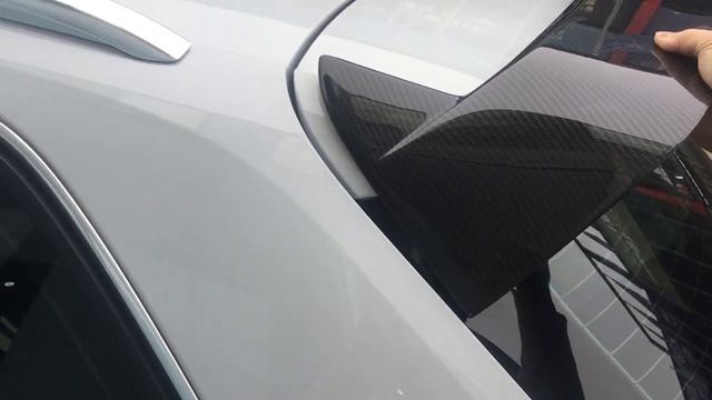 installation of ML Carbon Fiber Roof Spoiler for Audi S3 RS3 Typ 8V A3 SLINE Hatchback 2-Door 14-18 смотреть онлайн