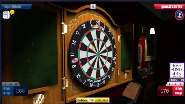 Epic Double 8 To Win - PDC Darts смотреть онлайн