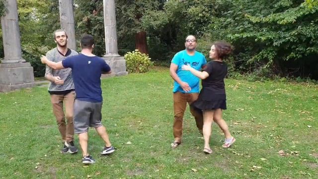 Salsa Rueda Figures- Enchufla Triple. Ft- Lana & Valentin смотреть онлайн