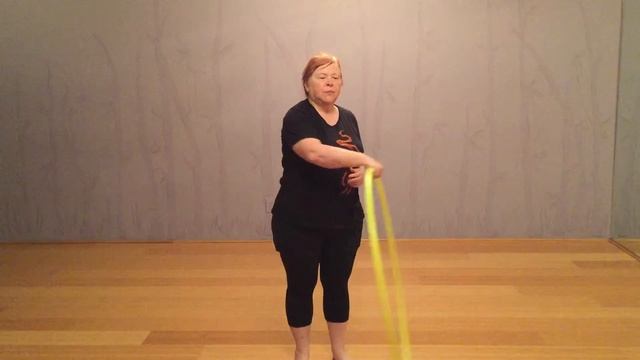 Pam teaches us the 360 turning weave. #wearefamily #prhtribe