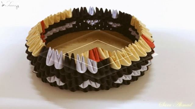 How to make 3d origami pen holder 20 смотреть онлайн