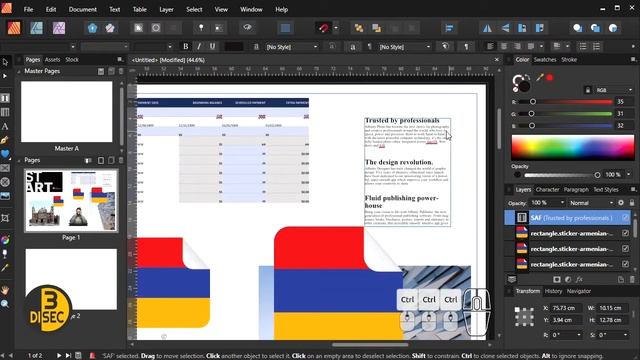 09 Affinity Publisher: Armar un documento con múltiples archivos смотреть онлайн
