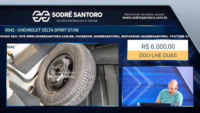 Leilão de Veículos 29/09/2023 - SODRÉ SANTORO LEILÕES смотреть онлайн