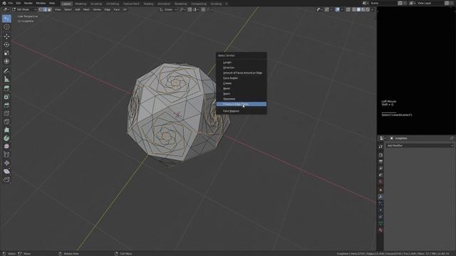 Spidron Polyhedra Ball (Blender 2.80) смотреть онлайн