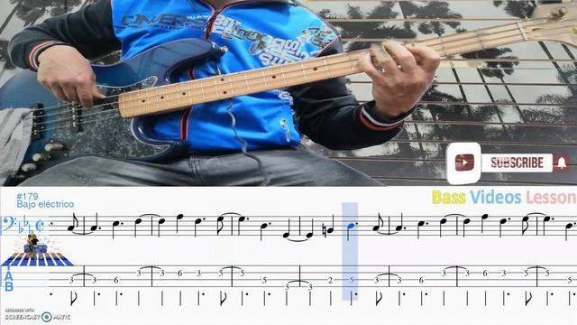Alberto Barros - Tributo a La Salsa Colombiana 1 Bass cover (Pdf+GuitarPro+Backing Track 🎸) смотреть онлайн