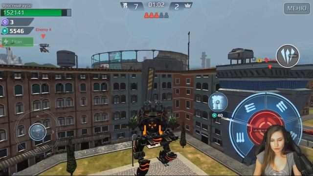 New Blitz - Убийца Титанов! War Robots by Тая Яростный кусь! смотреть онлайн