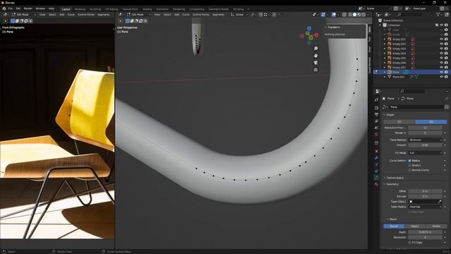 How to Model a Chair in Blender! смотреть онлайн