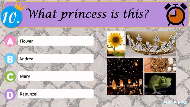 Disney Princess with Images 🏰 | Can you guess all of them? | Disney Quiz смотреть онлайн