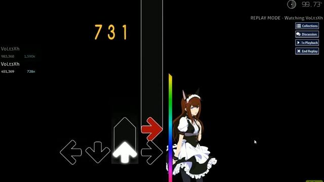 [osu!mania] Noma - Brain Power [4k EXH] 99.66% 983k смотреть онлайн