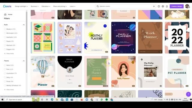 Design Planner Covers In Canva - Quick and easy tutorial смотреть онлайн