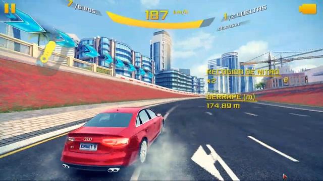 Asphalt 8 / Class D / DUBAI / AUDI S4 смотреть онлайн