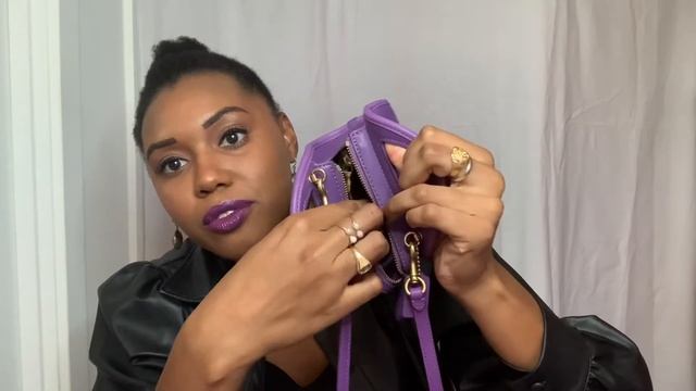 coach mini half moon crossbody handbag | unboxing + wimb | janay fab find смотреть онлайн