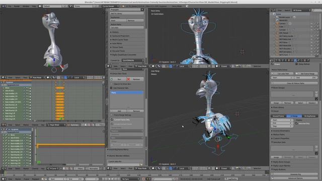 การใช้ add-on : onion Skin tool [ไม่ฟรี] [$] ใน blender และสอนเท็คนิค animation เล็กๆน้อยๆ смотреть онлайн