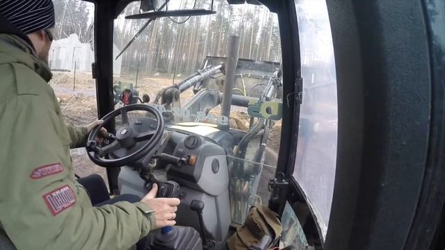 Cat 432 E работает в коттеджном поселке смотреть онлайн