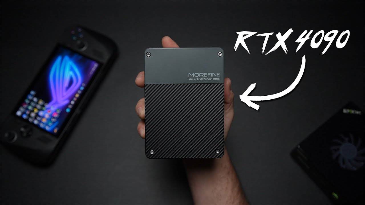 This RTX 4090 eGPU Is Surprisingly Compact And POWERFUL! смотреть онлайн