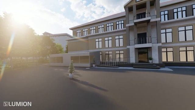 люBIM. Рендер в Lumion для Vysotskiy consulting - Росатом - ННГАСУ смотреть онлайн